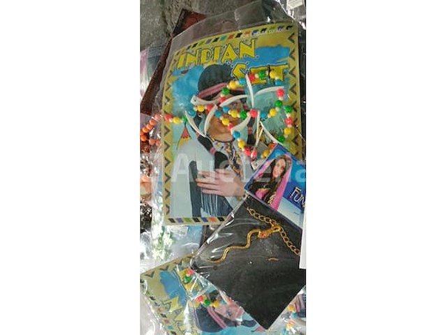 Lot van 264 sheriff's stars - nieuw set van 27 slanke potten - nieuw set van 50 carnavalsjuwelenpakketten - nieuw - afbeelding 2 van  4