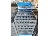 Lot van +290 amuseglaasjes rond incl korven (290x) - afbeelding 1 van  2