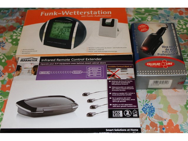 Lot van 3 electro (weerstation etc.) - afbeelding 1 van  4