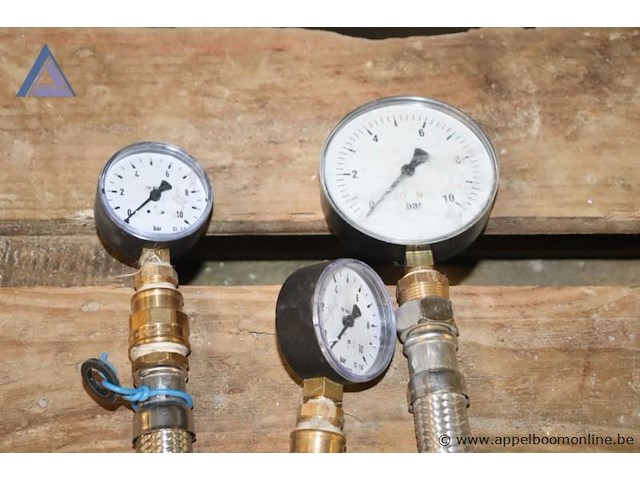 Lot van 3 manometerslangen - afbeelding 2 van  2