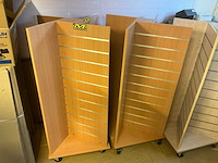 Lot van 3 presenteer kasten winkel meubilair - afbeelding 7 van  8