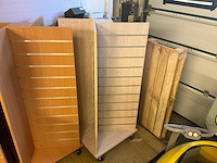 Lot van 3 presenteer kasten winkel meubilair - afbeelding 8 van  8