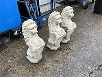 Lot van 3 tuinbeelden - afbeelding 1 van  3