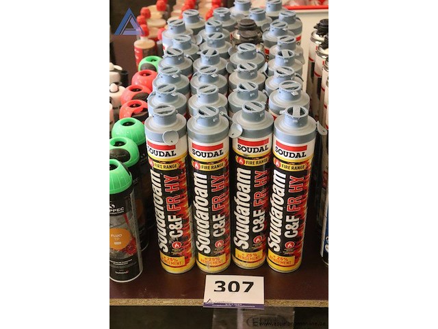 Lot van 30 schuimbussen - soudal - soudafoam c&f fr hy - afbeelding 1 van  2