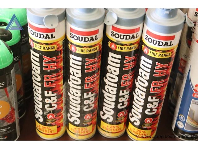 Lot van 30 schuimbussen - soudal - soudafoam c&f fr hy - afbeelding 2 van  2
