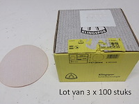 Lot van 3x 100 schuurschijven klingspor 301239 ps73 bwk dia.150 korrel 240 - afbeelding 1 van  1