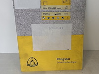 Lot van 3x 50 schuurpapier klingspor 2002 ps11a 280x230mm korrel 220 - afbeelding 3 van  4