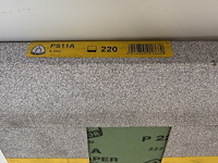 Lot van 3x 50 schuurpapier klingspor 2002 ps11a 280x230mm korrel 220 - afbeelding 4 van  4