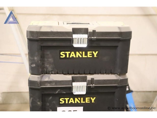 Lot van 4 gereedschapskoffers - stanley - afbeelding 2 van  2