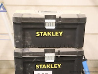 Lot van 4 gereedschapskoffers - stanley - afbeelding 2 van  2