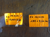 Lot van 4 houten platen - afbeelding 2 van  2