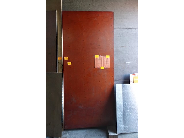 Lot van 4 houten platen - afbeelding 1 van  2