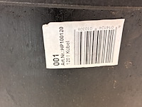 Lot van 4 x solid mortelkuip 120 l ø 705 mm pe zwart - hp100120 - afbeelding 2 van  2