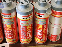 Lot van 42x soudal soudafoam - soudal - x-tra 750 - afbeelding 2 van  3