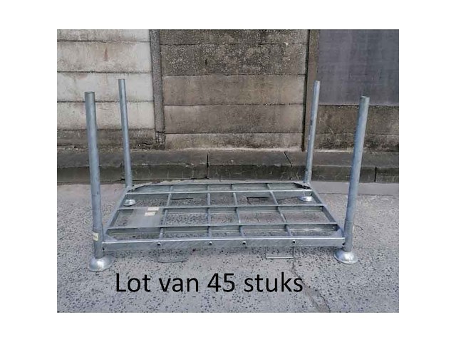 Lot van 45 stapelrekken 1800x1060x320mm - afbeelding 1 van  1