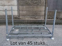 Lot van 45 stapelrekken 1800x1060x320mm - afbeelding 1 van  1