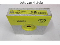 Lot van 4x 50m schuurpapierrollen klingspor 3856 kl361 jf 50x50000 korrel 180 - afbeelding 2 van  2