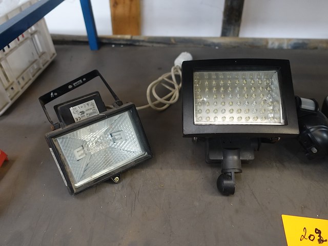 Lot van 5 led-breedstralers - afbeelding 2 van  4