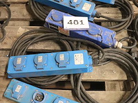 Lot van 5 stekkerdozen - afbeelding 1 van  1