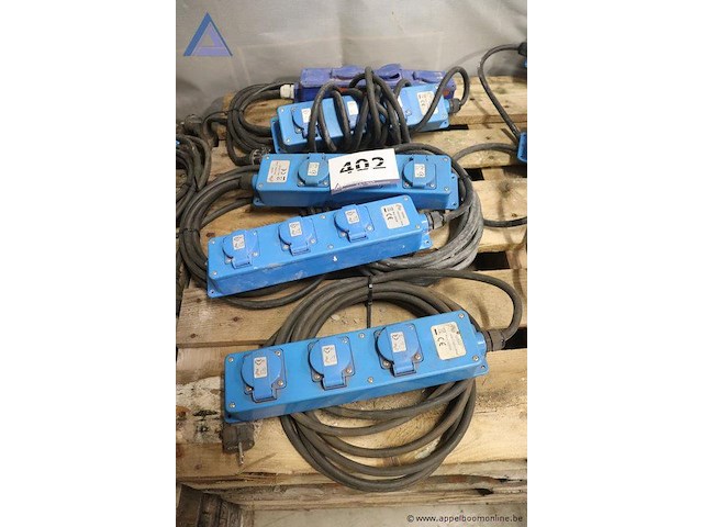 Lot van 5 stekkerdozen - afbeelding 1 van  1