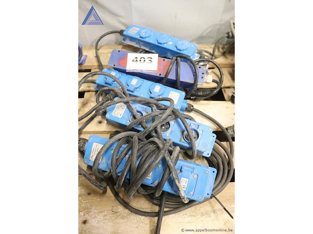 Lot van 5 stekkerdozen - afbeelding 1 van  1