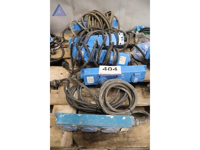 Lot van 5 stekkerdozen - afbeelding 1 van  1