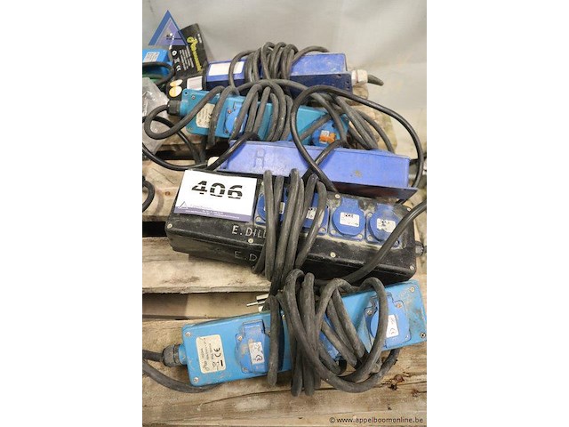 Lot van 5 stekkerdozen - afbeelding 1 van  1