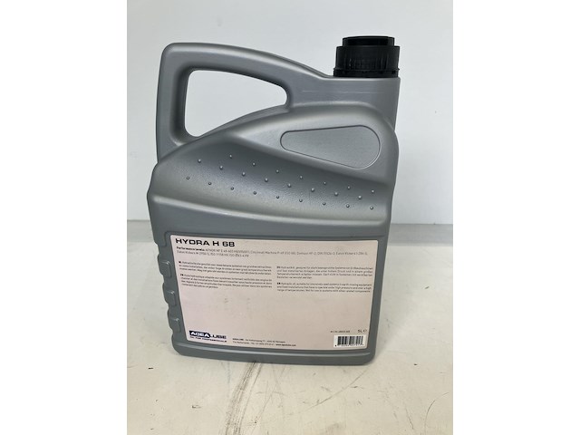 Lot van 5 x agealube hydra h 68 hydrailische olie - afbeelding 2 van  2