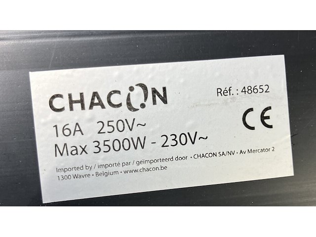 Lot van 5 x multi stekkerdoos chacon 48652 met 2 schakelaars - afbeelding 2 van  3