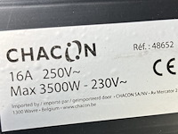 Lot van 5 x multi stekkerdoos chacon 48652 met 2 schakelaars - afbeelding 2 van  3