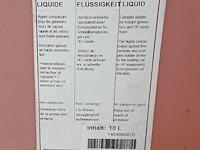 Lot van 5 x waterontharder 10l rm110 asf - afbeelding 3 van  4
