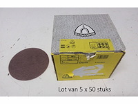 Lot van 5x 50 schuurgaasschijven klingspor 337901 an400 dia125mm korrel 150 - afbeelding 1 van  2