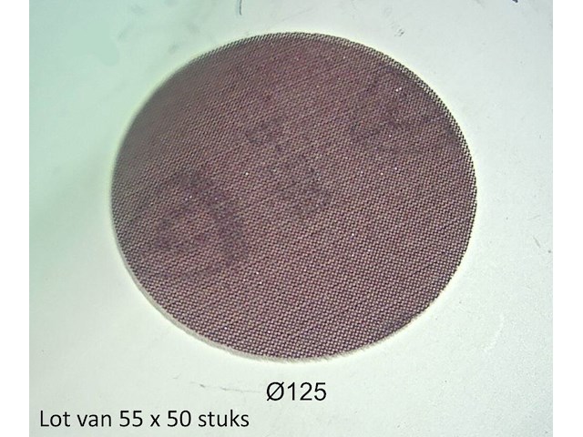 Lot van 5x 50 schuurgaasschijven klingspor 337901 an400 dia125mm korrel 150 - afbeelding 2 van  2