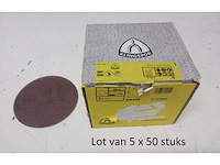 Lot van 5x 50 schuurgaasschijven klingspor 337904 an400 dia125mm korrel 240 - afbeelding 1 van  2