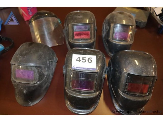 Lot van 6 lashelmen - afbeelding 1 van  1