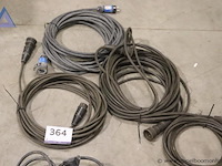 Lot van 6 stroomkabels - diverse lengtes - afbeelding 3 van  3