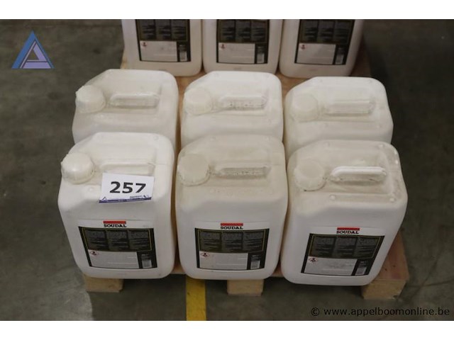 Lot van 6 vaten soudatren st - soudal - 10l - afbeelding 1 van  1