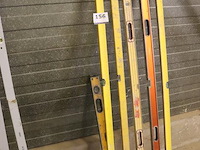 Lot van 6 waterpassen - diverse maten - afbeelding 1 van  2