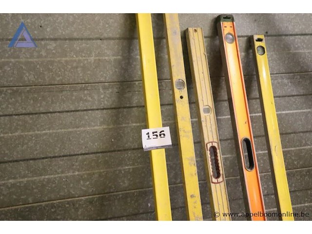 Lot van 6 waterpassen - diverse maten - afbeelding 2 van  2