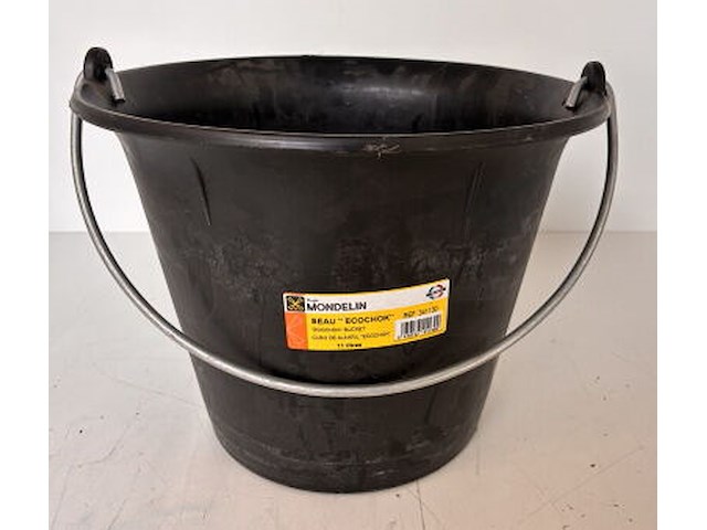 Lot van 6 x bouwemmer ecochok 11l - rm 341130 mondelin - afbeelding 1 van  2