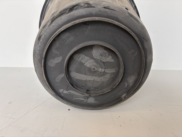 Lot van 6 x vinmer bouwemmer flexogom – rubber zwart 11 l vm 360003 - afbeelding 3 van  3