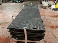 Lot van 60 rijplaten voor zware voertuigen - afbeelding 2 van  3