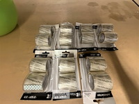 Lot van 7 dubbelverpakkingen transparante plakband