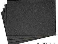 Lot van 7x 50 schuurpapier klingspor 2005 ps11a 280x230mm korrel 320 - afbeelding 1 van  2