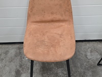 Lot van 8 interieurstoelen stof - afbeelding 2 van  2