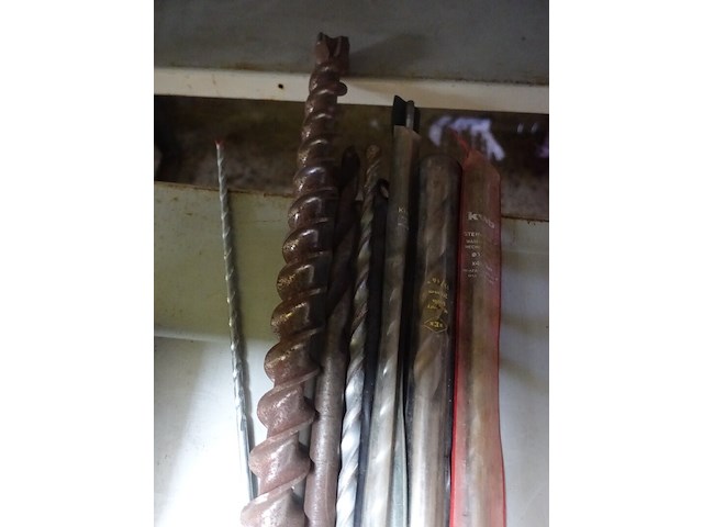 Lot van 8 lange boren - afbeelding 2 van  2