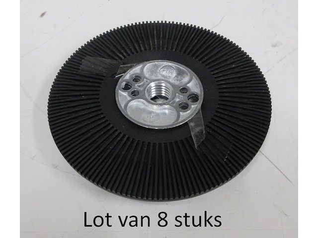 Lot van 8 steunschijven klingspor 126346 st358a m14 dia 115mm - afbeelding 2 van  2