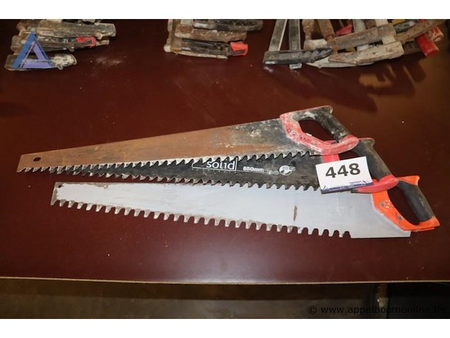 Lot van blokkenzagen - afbeelding 1 van  1