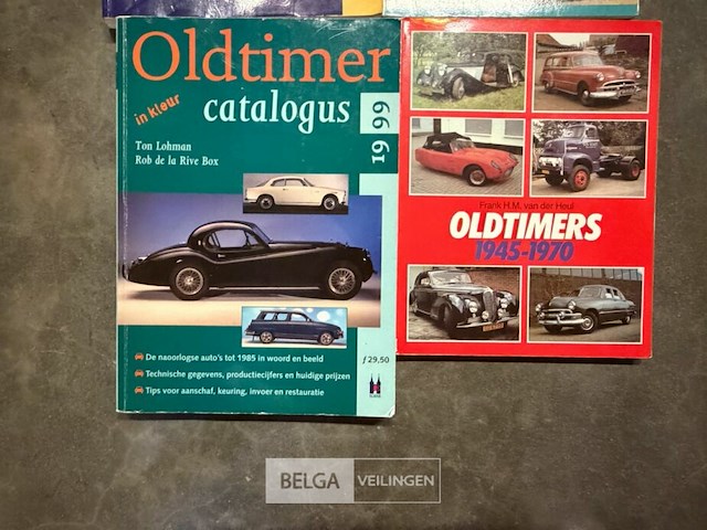 Lot van div boeken oldtimers - afbeelding 2 van  11