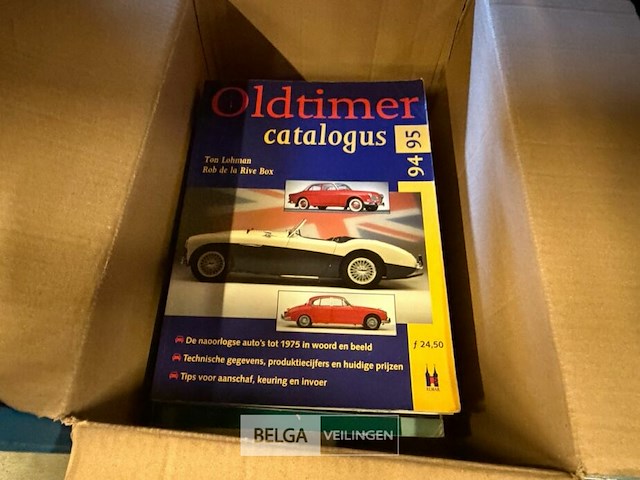 Lot van div boeken oldtimers - afbeelding 9 van  11